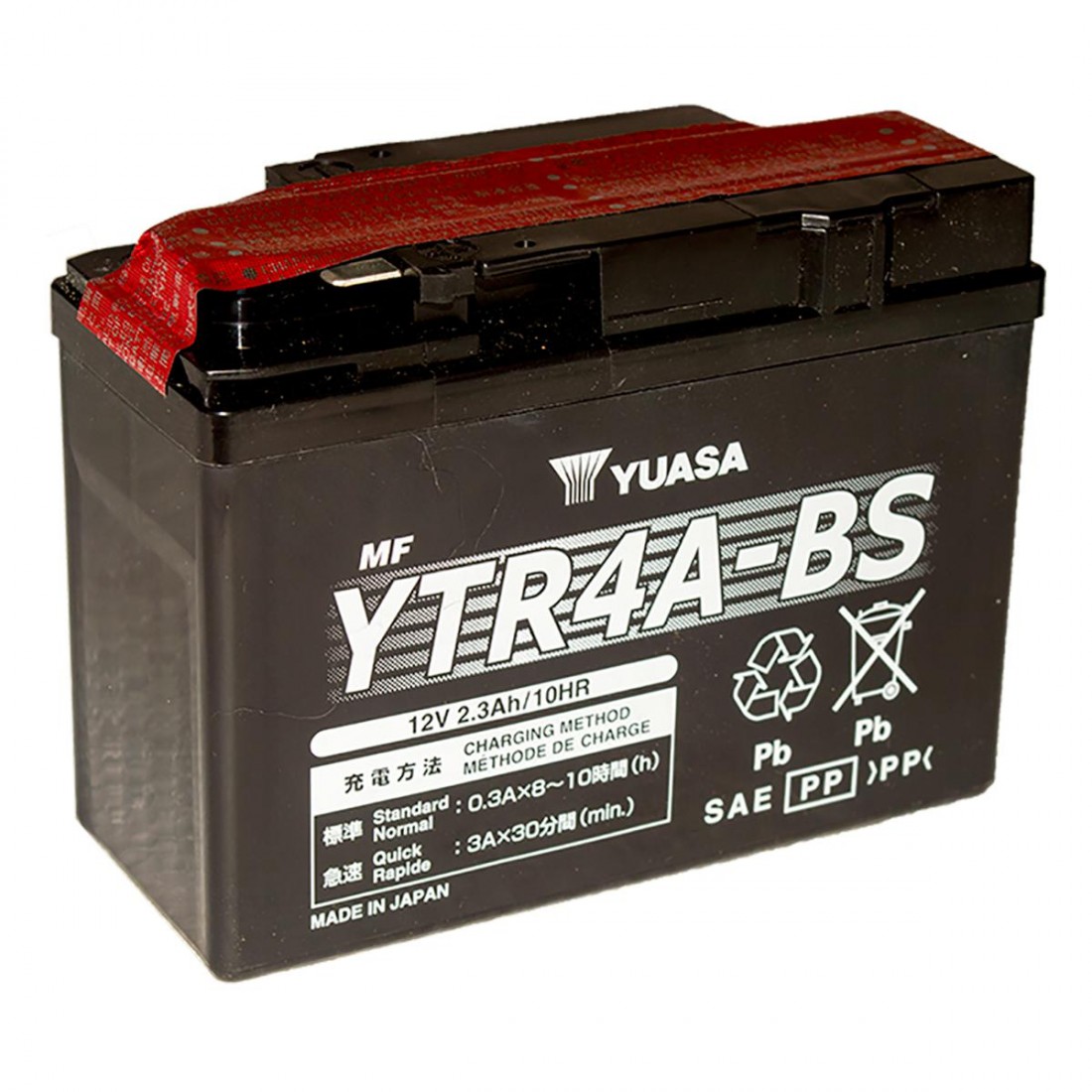 Bateria Yuasa Ytr4A Bs