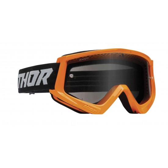 Óculos Thor Combat Racer Sand Flo Orange / Gray