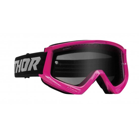 Óculos Thor Combat Racer Sand Flo Pink / Gray