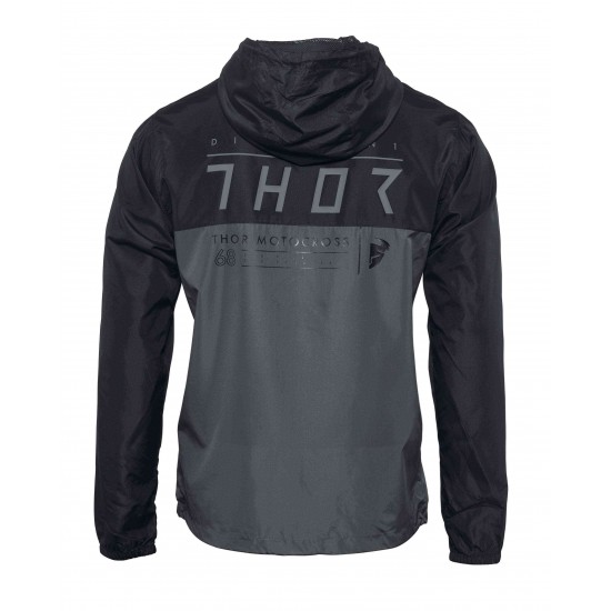 Casaco Thor Windbreaker Black/Charcoal