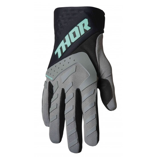 Luvas Thor Spectrum Gray / Black / Mint