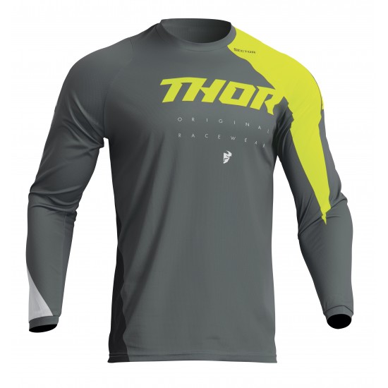 Camisola Thor Sector Edge Dark Gray / Acid