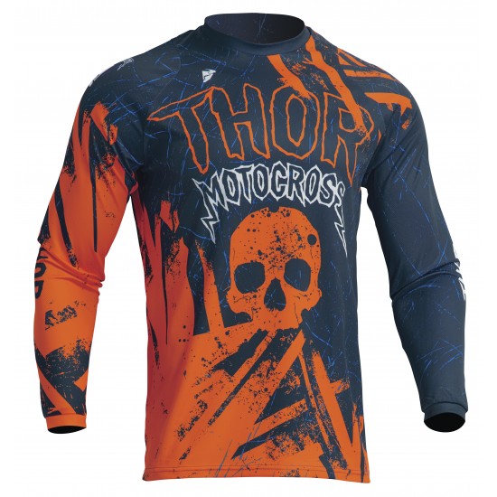 Camisola Criança Thor Sector Gnar Midnight / Orange