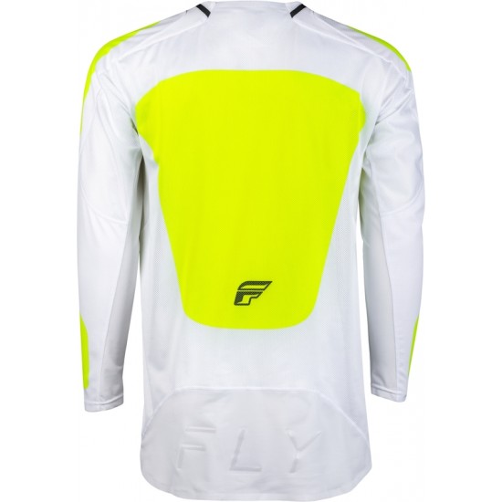 Camisola Fly Racing Evolution DST White / Hi-Vis