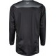 Camisola Fly Racing Kinetic Reload Charcoal / Black / Blue