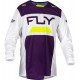 Camisola Fly Racing Kinetic Reload Deep Purple / White / Hi Vis