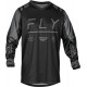 Camisola Fly Racing F16 Black / Charcoal