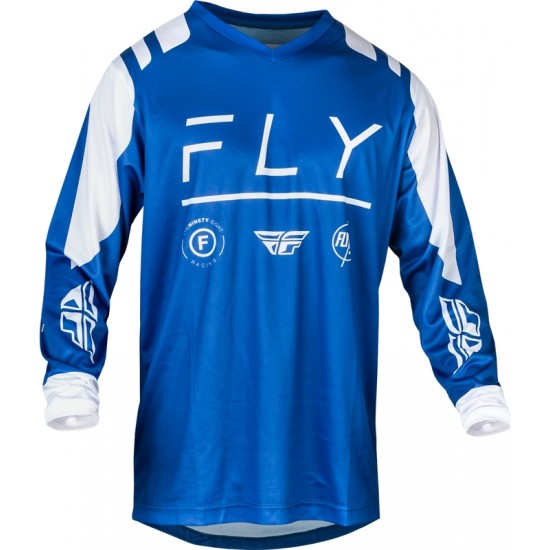 Camisola Fly Racing F16 True Blue / White