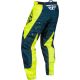 Calças Fly Racing F16 Navy / Hi-Vis / White