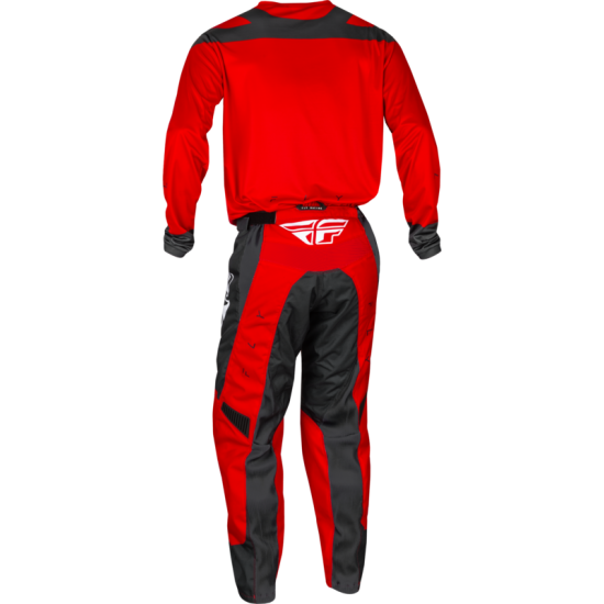 Calças Fly Racing F16 Red / Charcoal / White