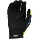 Luvas Fly Racing Lite Warped Black / Pink / Electric Blue