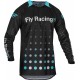 Camisola Fly Racing Evolution DST SE Strobe Black/Electric Blue