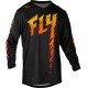 Camisola Criança Fly Racing F16 Black / Yellow / Orange