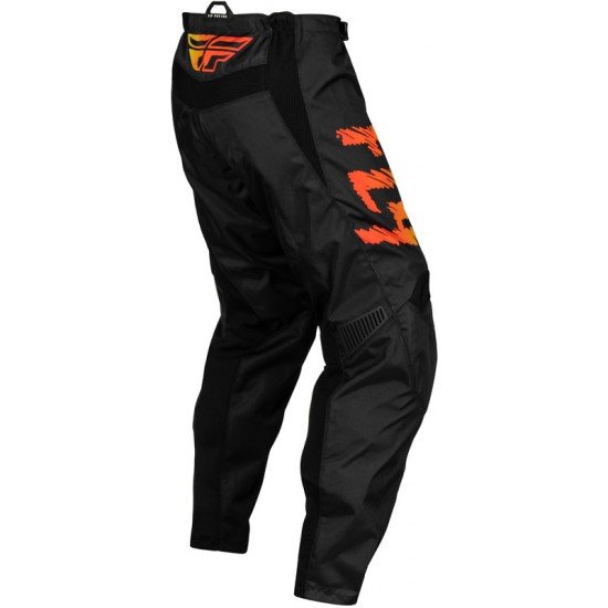 Calças Criança Fly Racing F16 Black / Yellow / Orange