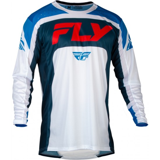 Camisola Fly Racing Lite Red / White / Navy