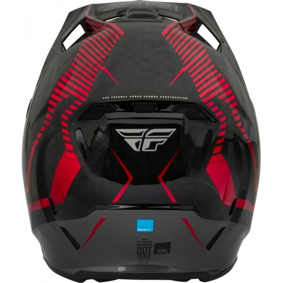 Capacete Fly Racing Formula Carbon Tracer Red / Black