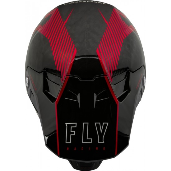 Capacete Fly Racing Formula Carbon Tracer Red / Black