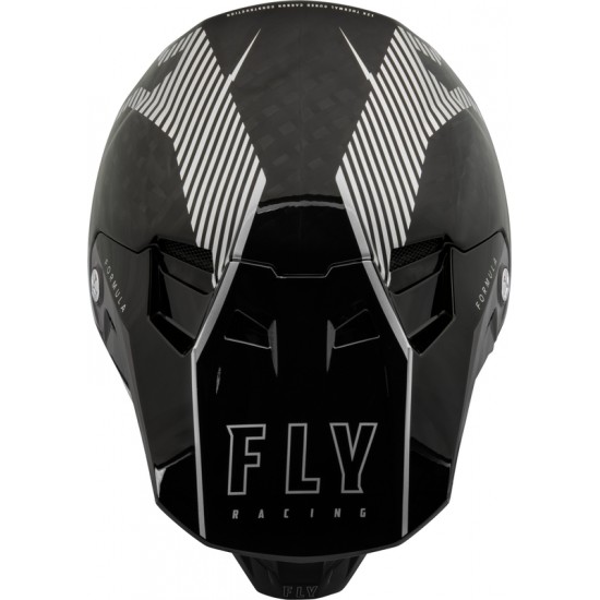 Capacete Fly Racing Formula Carbon Tracer Silver / Black