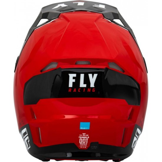 Capacete Fly Racing Formula CP Slant Red / Black / White