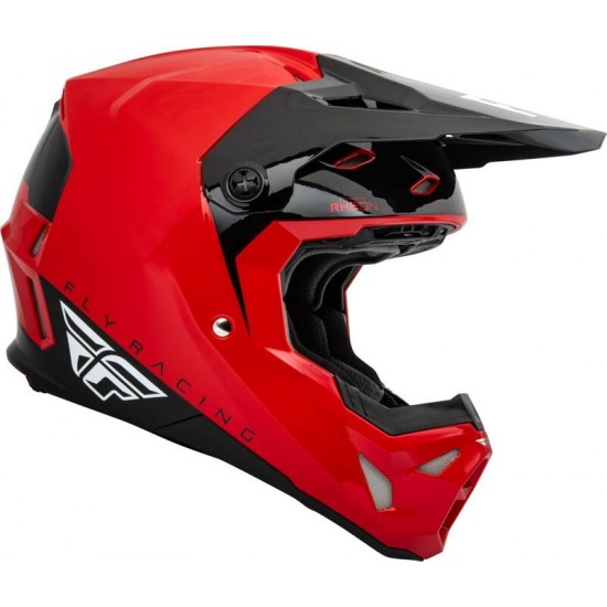 Capacete Fly Racing Formula CP Slant Red / Black / White