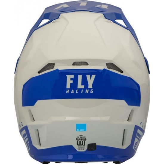 Capacete Fly Racing Formula CP Slant Grey / Blue