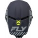 Capacete Fly Racing Kinetic Menace Matte Grey / Hi-Vis