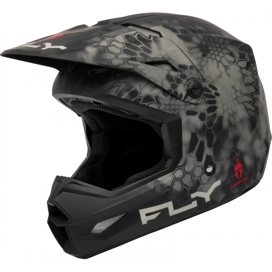 Capacete Fly Racing Kinetic S.E Kryptek Grey / Black