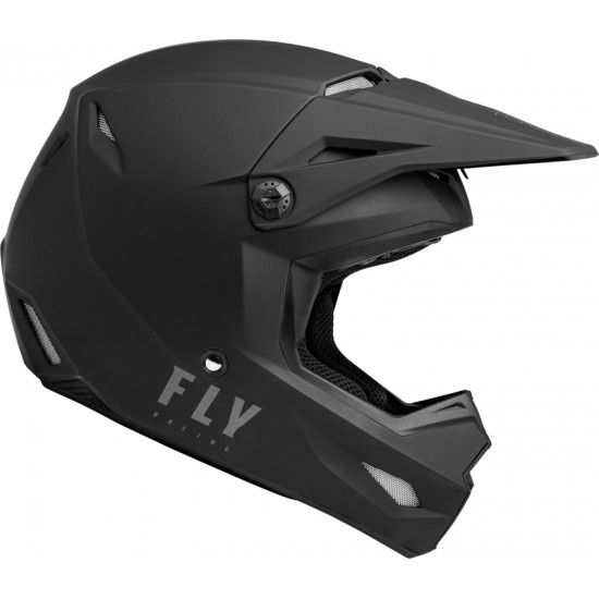 Capacete Criança Fly Racing Kinetic Solid Matte Black