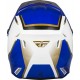 Capacete Fly Racing Kinetic Vision White / Blue