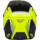 Capacete Fly Racing Kinetic Vision Hi-Vis Yellow / Black