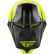 Capacete Fly Racing Kinetic Vision Hi-Vis Yellow / Black