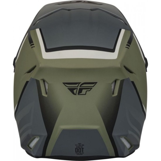 Capacete Fly Racing Kinetic Vision Green / Grey