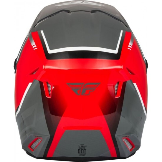 Capacete Fly Racing Kinetic Vision Red / Grey