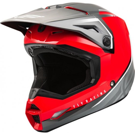 Capacete Fly Racing Kinetic Vision Red / Grey