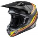 Capacete Fly Racing Formula CP S.E Rave Black / Yellow / Red