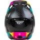 Capacete Fly Racing Formula Smart Carbon Legacy Black / Electric