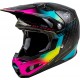 Capacete Fly Racing Formula Smart Carbon Legacy Black / Electric