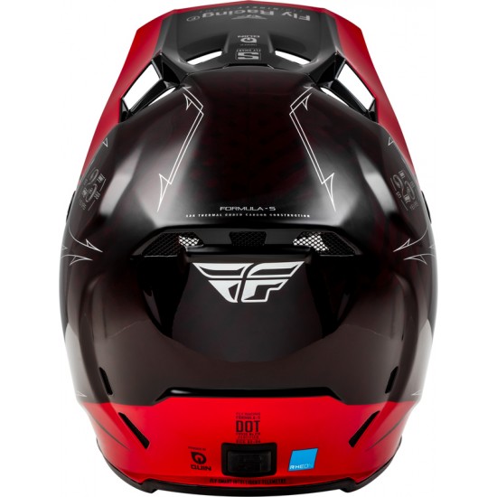 Capacete Fly Racing Formula Smart Carbon Legacy Red / Black