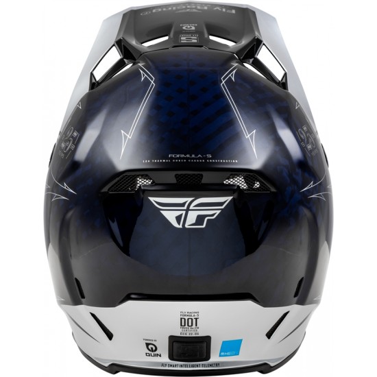 Capacete Fly Racing Formula Smart Carbon Legacy Blue / Silver