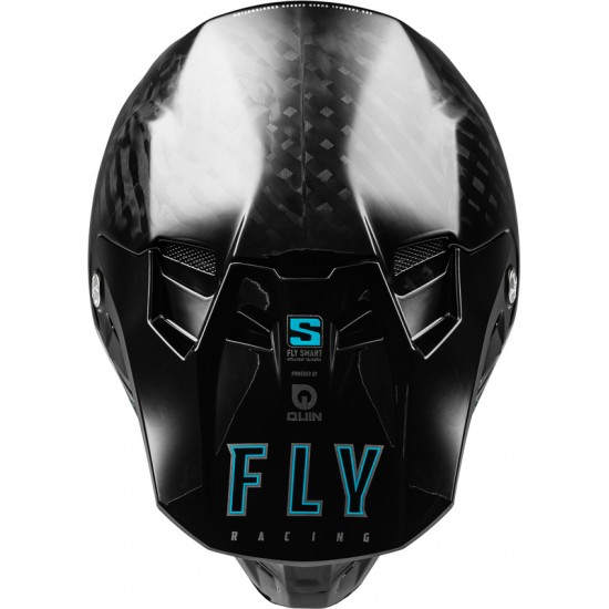 Capacete Fly Racing Formula Smart Carbon Solid Matte Black