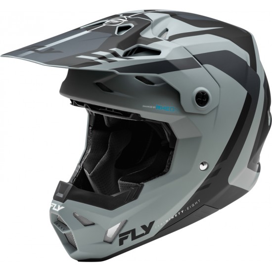 Capacete Fly Racing Formula CP Krypton Matte Grey / Black