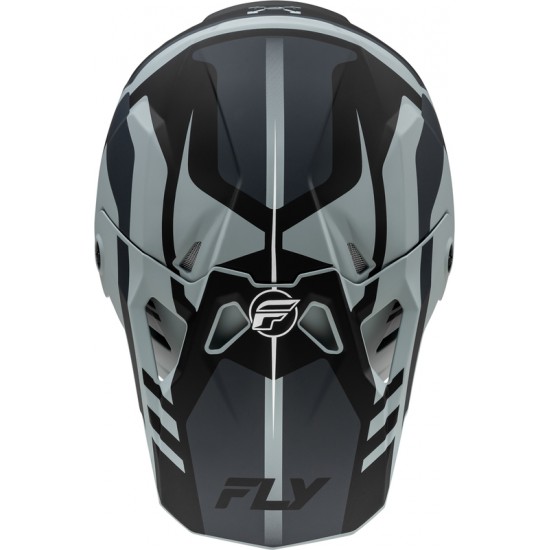 Capacete Fly Racing Formula CP Krypton Matte Grey / Black