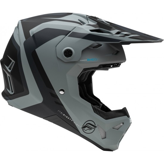 Capacete Fly Racing Formula CP Krypton Matte Grey / Black