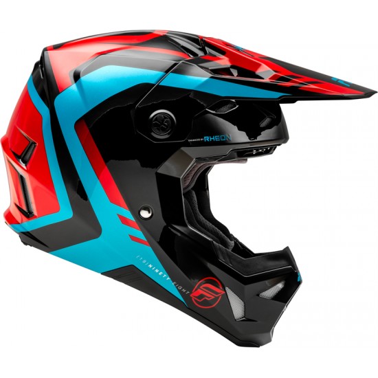 Capacete Fly Racing Formula CP Krypton Red / Black / Blue