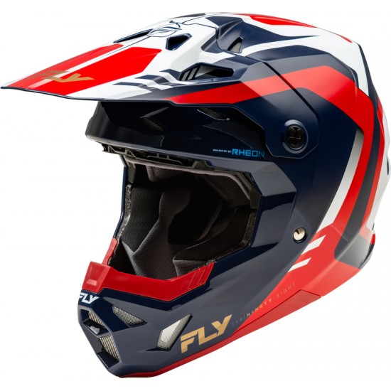 Capacete Fly Racing Formula CP Krypton Red / White / Navy