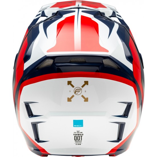 Capacete Fly Racing Formula CP Krypton Red / White / Navy