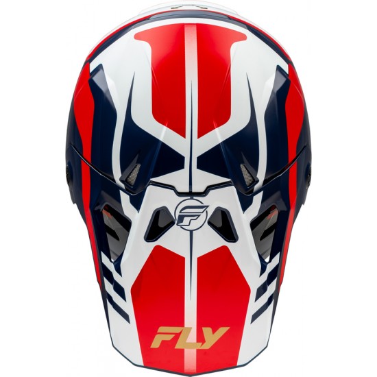 Capacete Fly Racing Formula CP Krypton Red / White / Navy