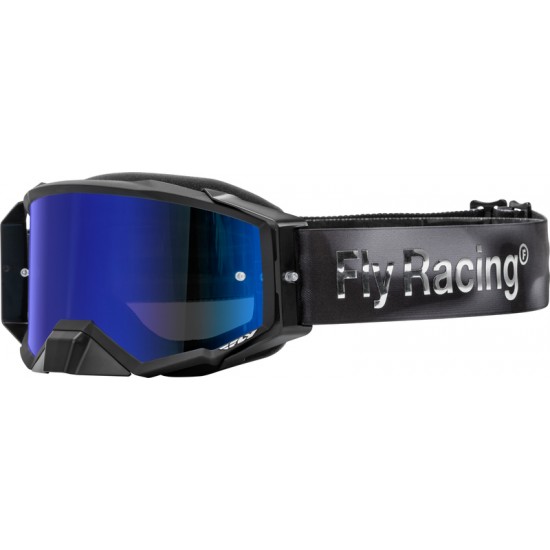 Óculos Fly Racing Zone Elite Black / Silver