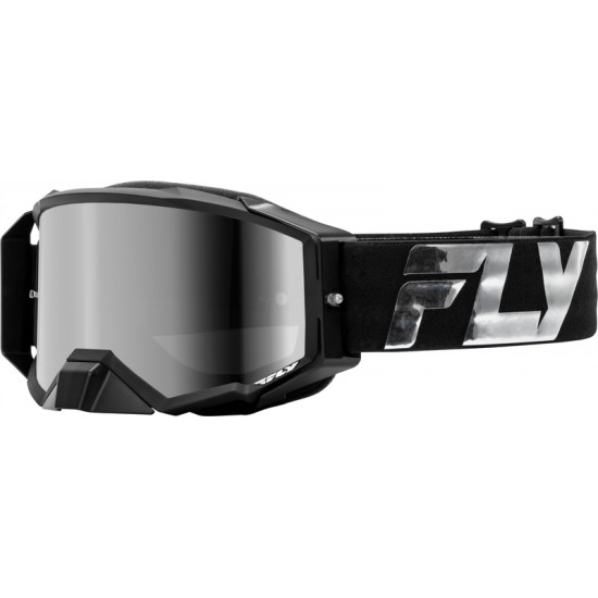 Óculos Fly Racing Zone Elite Black / Silver