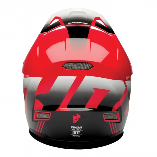 Capacete Thor Sector 2 Crave White / Red